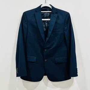 Lauren Ralph Lauren Mens Navy Blue Blazer Jacket Size 36 S two button